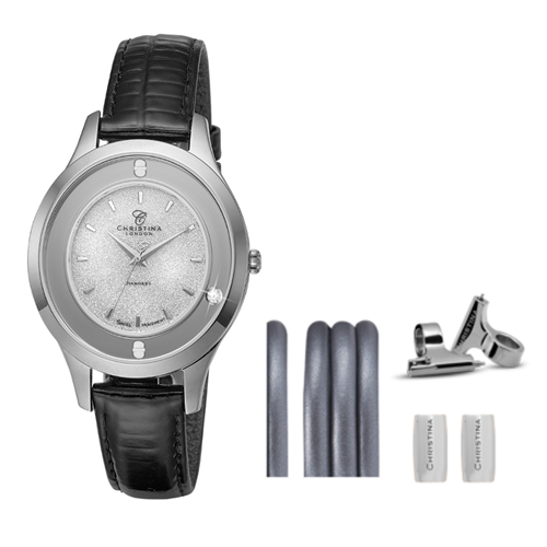 Collect ur 331SWBL-Magic + Gunmetal Watch Cord set - Christina Jewelry & Watches